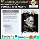 Programación domingo 28 - L  Certamen del Queso Cabrales