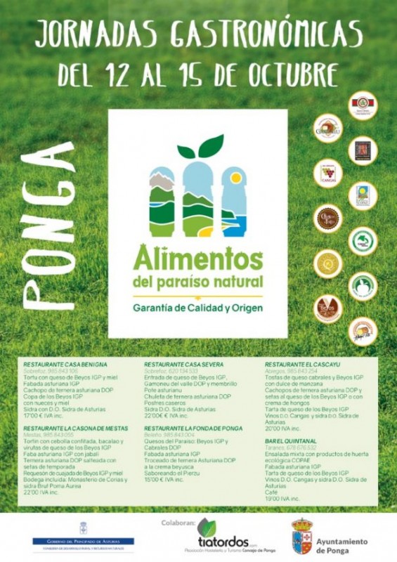 Jornadas Gastronómicas de Ponga