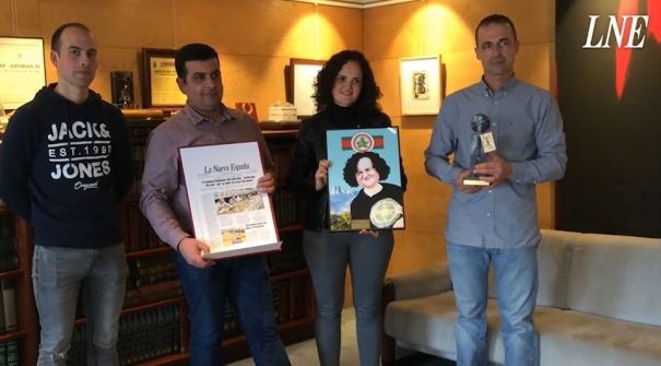 La DOP Cabrales recibió el premio "Asturiano del Mes" de agosto